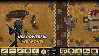 Скриншот 2 к игре Stickman Trenches