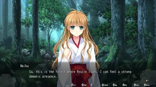 Скриншот 3 к игре Dawn of Kagura: Maika's Story - The Dragon's Wrath