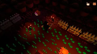 Скриншот 2 к игре Spooky Halloween in the Voxel World (Remake)