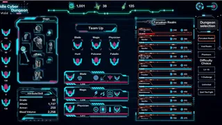 Скриншот 2 к игре Idle Cyber Dungeon