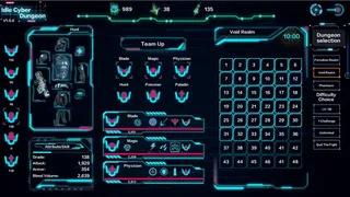 Скриншот 3 к игре Idle Cyber Dungeon