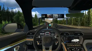 Скриншот 2 к игре Car Racing Highway Driving Simulator, real parking driver sim speed traffic deluxe 2023
