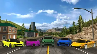 Скриншот 5 к игре Car Racing Highway Driving Simulator, real parking driver sim speed traffic deluxe 2023