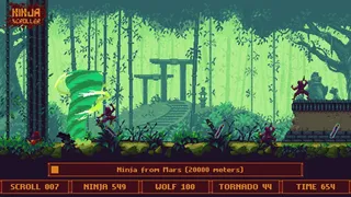 Скриншот 3 к игре Ninja Scroller