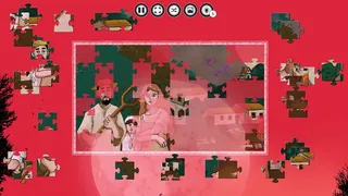 Скриншот 1 к игре The Villager and the Werewolf - A jigsaw puzzle tale