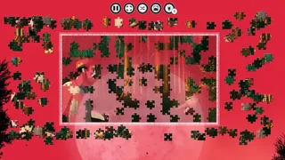 Скриншот 2 к игре The Villager and the Werewolf - A jigsaw puzzle tale