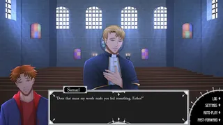 Скриншот 2 к игре Forgive My Sins & Desires, Father - Boys Love (BL) Visual Novel