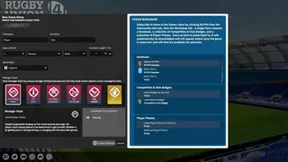 Скриншот 1 к игре Rugby Union Team Manager 4