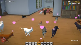 Скриншот 5 к игре Cat Herders: Couch Coop Cat Corralling!
