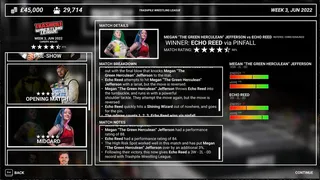 Скриншот 5 к игре Main Event: Wrestling Manager