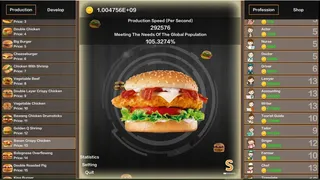 Скриншот 1 к игре Idle Hamburgers Save the World