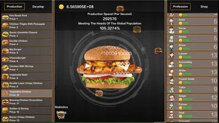 Скриншот 4 к игре Idle Hamburgers Save the World