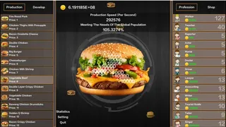 Скриншот 5 к игре Idle Hamburgers Save the World