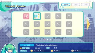 Скриншот 2 к игре Hatsune Miku Logic Paint S