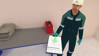 Скриншот 2 к игре Maintenance Safety (Pipes and Acids) VR Training