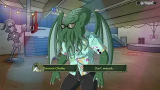 Скриншот 1 к игре Tentacle Prawn: (Actually) A Cthulhu Dating Sim