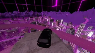 Скриншот 1 к игре Rhythm Drive: Synthwave City
