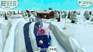 Скриншот 2 к игре Eggcelerate! to the North Pole