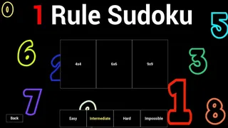 Скриншот 2 к игре 1 Rule Sudoku