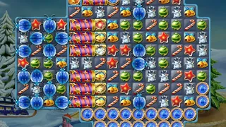 Скриншот 1 к игре Laruaville 4 Christmas Match 3 Puzzle