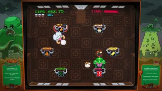 Скриншот 6 к игре Digital Eclipse Arcade: Invasion of the Buffet Snatchers