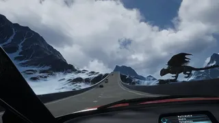 Скриншот 1 к игре VR Racing on Dinosaur Island