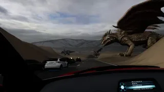 Скриншот 4 к игре VR Racing on Dinosaur Island