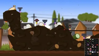 Скриншот 2 к игре Hedgewars