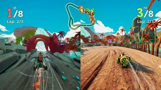 Скриншот 2 к игре Gigantosaurus: Dino Kart