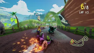 Скриншот 4 к игре Gigantosaurus: Dino Kart