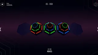 Скриншот 1 к игре Hanoi Puzzles: Spin Match
