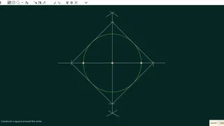 Скриншот 3 к игре Ecocoru : Euclidean Constructions -- Compass & Ruler