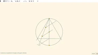 Скриншот 4 к игре Ecocoru : Euclidean Constructions -- Compass & Ruler