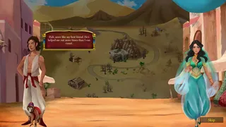 Скриншот 2 к игре Amanda's Magic Book 6: Aladdin's Magic Lamp