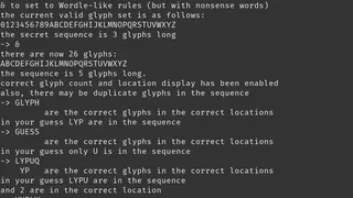 Скриншот 4 к игре Glyph Guesser