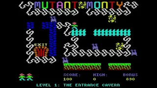Скриншот 4 к игре Mutant Monty (C64/CPC/Spectrum)