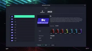 Скриншот 2 к игре League Manager 2023