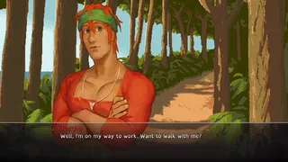 Скриншот 1 к игре Breathless Winds - LGBT Visual Novel