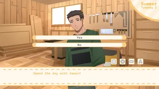 Скриншот 1 к игре Every Summer Holiday - BL (Boys Love) Visual Novel