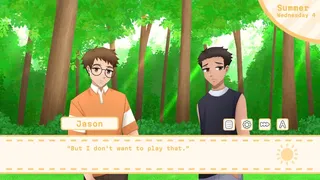 Скриншот 3 к игре Every Summer Holiday - BL (Boys Love) Visual Novel
