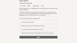 Скриншот 1 к игре Royal Affairs