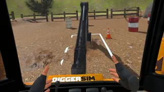 Скриншот 1 к игре DiggerSim - Excavator & Heavy Equipment Simulator VR