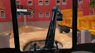 Скриншот 6 к игре DiggerSim - Excavator & Heavy Equipment Simulator VR