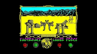 Скриншот 2 к игре The Way of the Tiger (CPC/Spectrum)