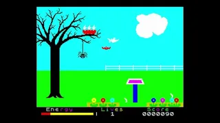 Скриншот 1 к игре Percy the Potty Pigeon (C64/Spectrum)