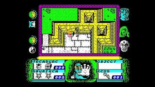 Скриншот 3 к игре Avenger (C64/CPC/Spectrum)