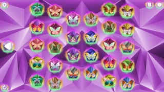 Скриншот 1 к игре Poly Memory: Butterflies