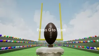Скриншот 1 к игре Pigskin Punter!