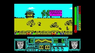 Скриншот 1 к игре Tour de Force (CPC/Spectrum)