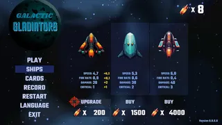 Скриншот 1 к игре Galactic Gladiators